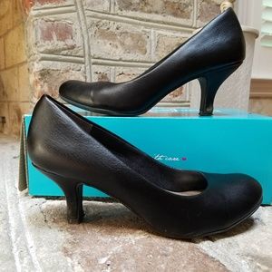 Jelly Pop Black Matte Heels